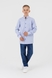 Рубашка однотонная для мальчика Redpolo 1723-1 164 см Голубой (2000990388100D) Фото 2 из 11