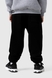 Спортині штани з принтом Yekipeer 9803 140 см Чорний (2000990066428W) Фото 3 з 14
