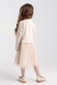 Сукня з принтом для дівчинки Atabey 10368.1 122 см Бежевий (2000990419187D) Фото 5 з 12