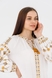 Вишиванка сорочка з принтом жіноча Es-Q 5036 S Білий (2000990588531A) Фото 3 з 12