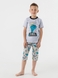 Пижама для мальчика Mini Moon 7882 110-116 см Серый (2000990499622A) Фото 1 из 17