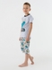 Пижама для мальчика Mini Moon 7882 110-116 см Серый (2000990499622A) Фото 2 из 17