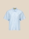 Рубашка однотонная женская LAWA K-WTC02392 XS Голубой (2000990641823S) Фото 7 из 11