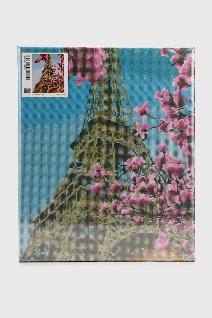 Фото Алмазна мозаїка Весна в Парижі DBS1005 Різнокольоровий (9995482144049)