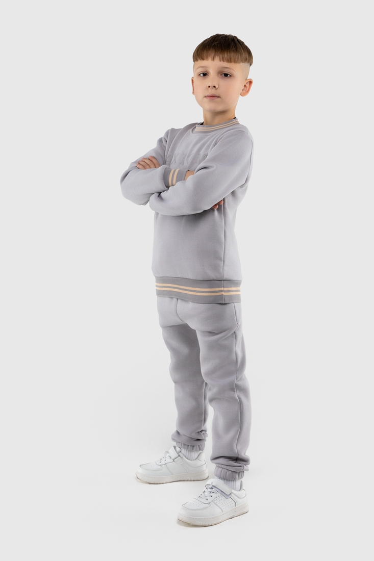 Фото Костюм для хлопчика (світшот+штани) MAGO T-363 98 см Сірий (2000990064714W)