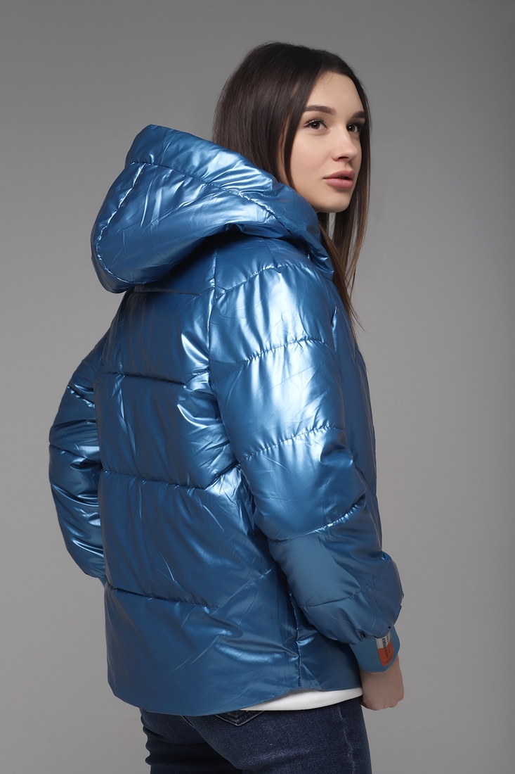 Фото Куртка жіноча 2315 3XL Синій (2000989367734D)