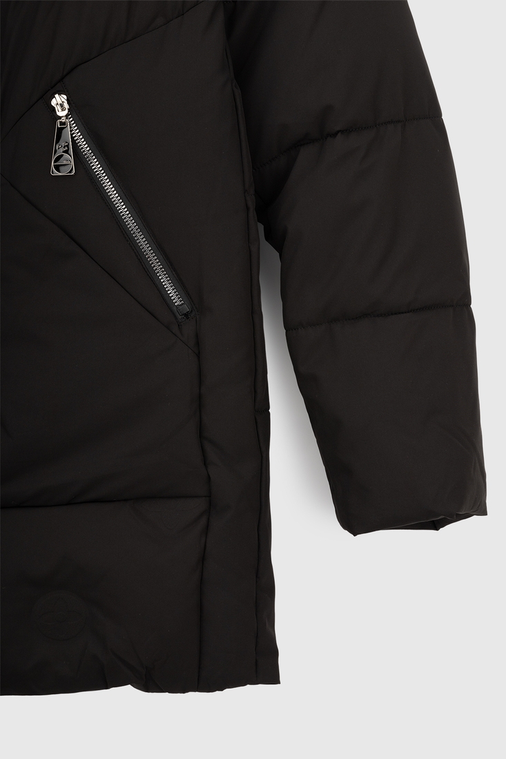 Фото Куртка зимова жіноча Meajiateer 23133 XL Чорний (2000990132857W)