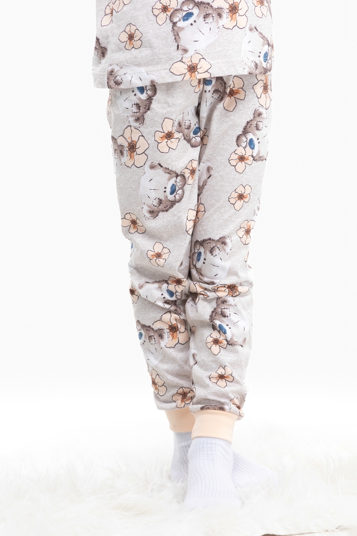 Фото Пижамные штаны для девочки Kilic DK-23 8-9 лет Бежевый (2000989739777S)