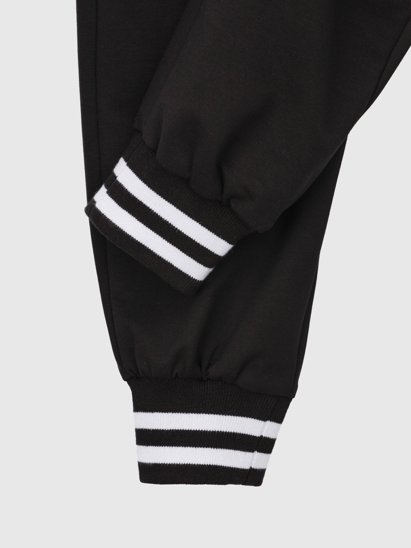 Фото Костюм світшот+штани для дівчинки Cegisa 10468 164 см Чорний (2000990570123D)