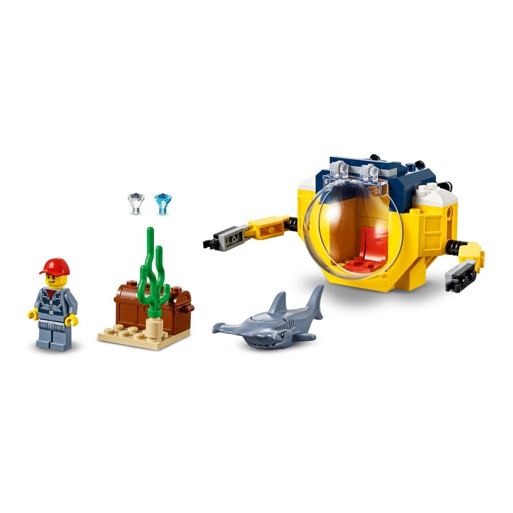 Фото Конструктор LEGO City Океан Мини-субмарина (60263)