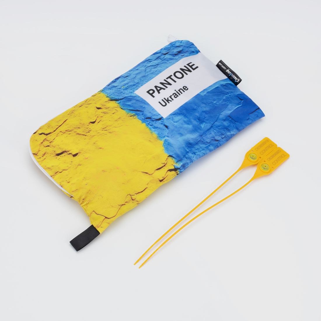 Фото Чехол для чемодана Coverbag Pantone L Желто-голубой (2000989904014A)