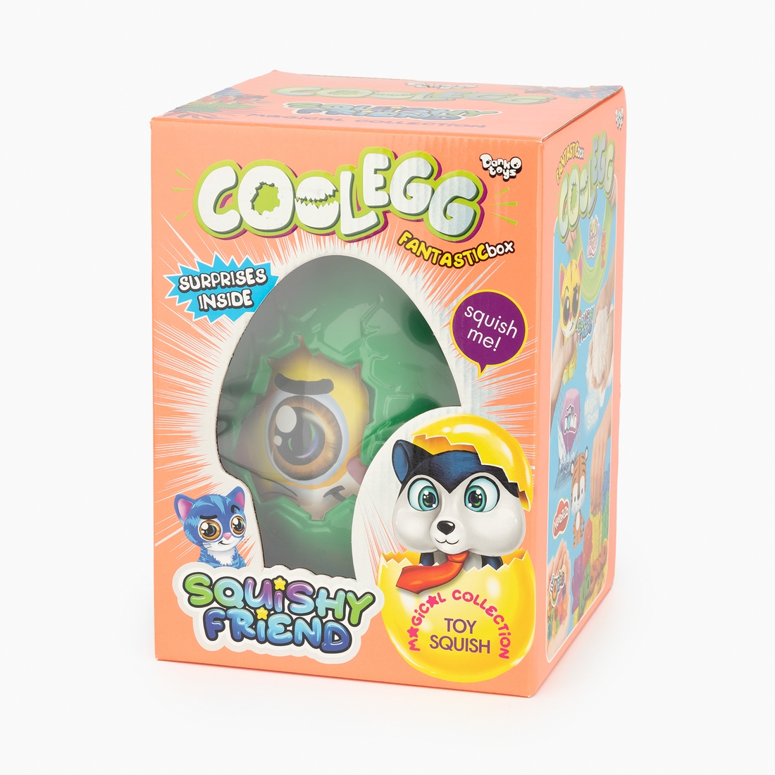 Фото Креативное творчество "Cool Egg Toy" Danko Toys CE-01-04 Разноцветный (2000989845072)