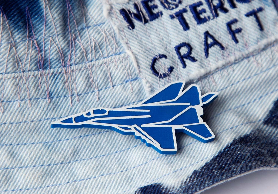 Фото Значок NeoTeric Craft "Міг-29" Синій (2000989114376)