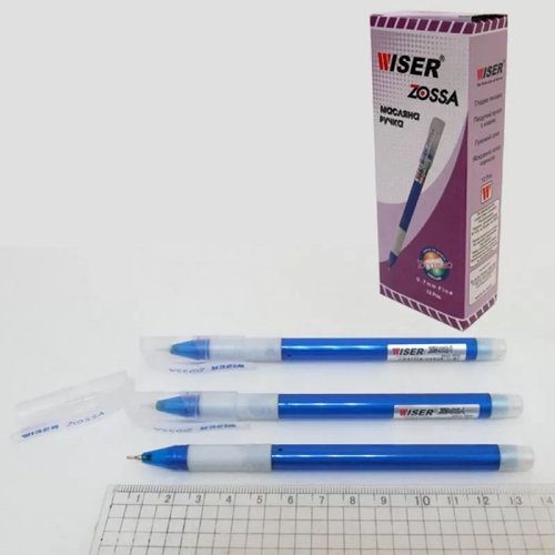 Ручка масляна "Wiser" zossa-bi Zossa 0,7 мм Синя (8901142114384)