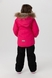 Комбінезон для дівчаток (куртка+штани на шлейках) зима 1506 92 Малиновий (2000989628057W) Фото 2 з 33