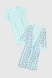 Комплект для годуючих жіночий халат+сорочка Nicoletta 7398 XL Синій (2000990160737А) Фото 10 з 22