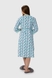 Комплект для кормящих женский халат+рубашка Nicoletta 7398 XL Синий (2000990160737А) Фото 4 из 22