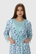Комплект для кормящих женский халат+рубашка Nicoletta 7398 XL Синий (2000990160737А) Фото 5 из 22