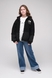 Куртка для дівчинки XZKAMI 2263 140 см Чорний (2000989456810D) Фото 3 з 12