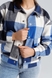 Куртка-сорочка жіноча 664 52 Синій (2000990351111D) Фото 6 з 12