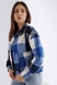 Куртка-сорочка жіноча 664 52 Синій (2000990351111D) Фото 4 з 12