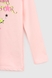 Лонгслів з принтом для дівчинки Dassi 24659 128 см Рожевий (2000989862697D)