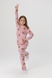 Піжама для дівчинки Siyahinci K23046 14-15 років Рожевий (2000990076281A) Фото 2 з 21