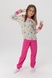 Пижама с манжетом Цветочек Т21/1-И122-128 Разноцветный (4820000272551A) Фото 1 из 20