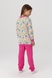 Пижама с манжетом Цветочек Т21/1-И122-128 Разноцветный (4820000272551A) Фото 2 из 20