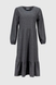 Сукня однотонна жіноча 2346 L Сірий (2000990226112W) Фото 7 з 9