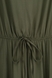 Платье однотонное женское 757 S Хаки (2000990024404D) Фото 13 из 14