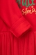 Сукня з принтом для дівчинки Baby Show 23975 122 см Червоний (2000990128775W)(NY)(SN) Фото 7 з 9