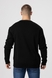 Пуловер однотонний чоловічий Akin Trico 1127 6XL Чорний (2000990009890D) Фото 4 з 10