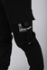 Штани карго-джогери чоловічі K701 30 Чорний (2000989571780D) Фото 4 з 11