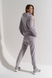 Спортивні штани жіночі 701-K 56 Світло-сірий (2000990342195D) Фото 4 з 11