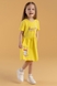 Сукня для дівчаток Baby Show 16307 116 см Жовтий (2000990346421S) Фото 4 з 14