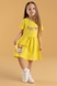 Сукня для дівчаток Baby Show 16307 116 см Жовтий (2000990346421S) Фото 1 з 14