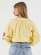 Вишиванка сорочка з принтом жіноча Park karon 23063 S Жовтий (2000990485526A) Фото 5 з 11