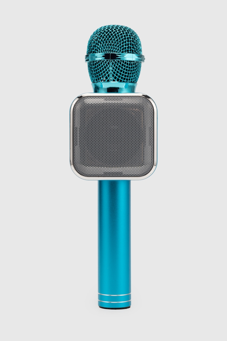 Фото Беспроводной караоке микрофон с Bluetooth WANRONGDIANZIKEJIYOUXIANGONGSI 1818 Синий (2000990269249)