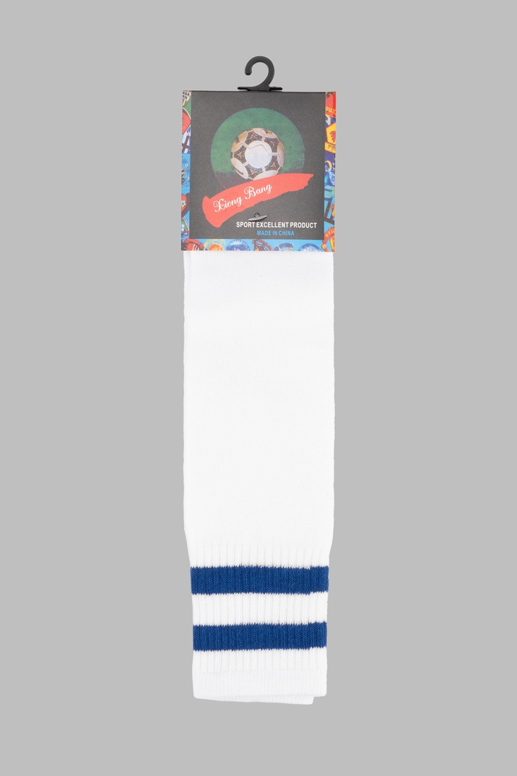 Гетры с узором для мальчика BLD C11 One Size Бело-синий (2000990307033A)