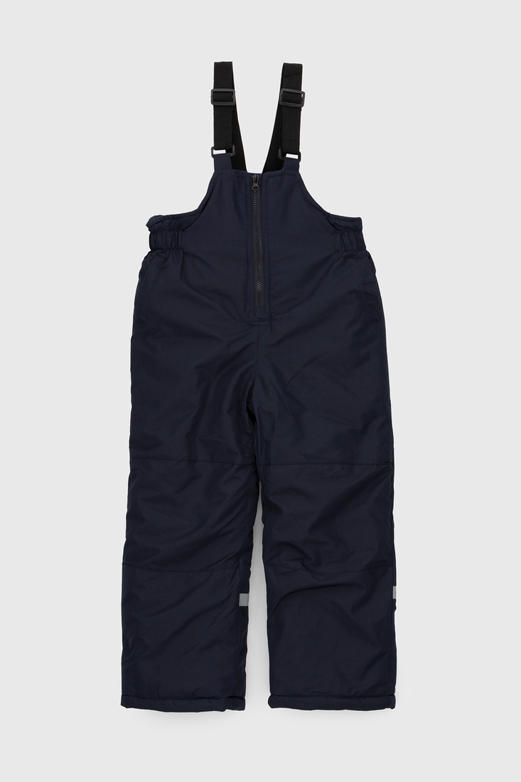 Фото Комбинезон для мальчика L-2385 куртка+штаны на шлейках 128 см Темно-синий (2000989996026W)