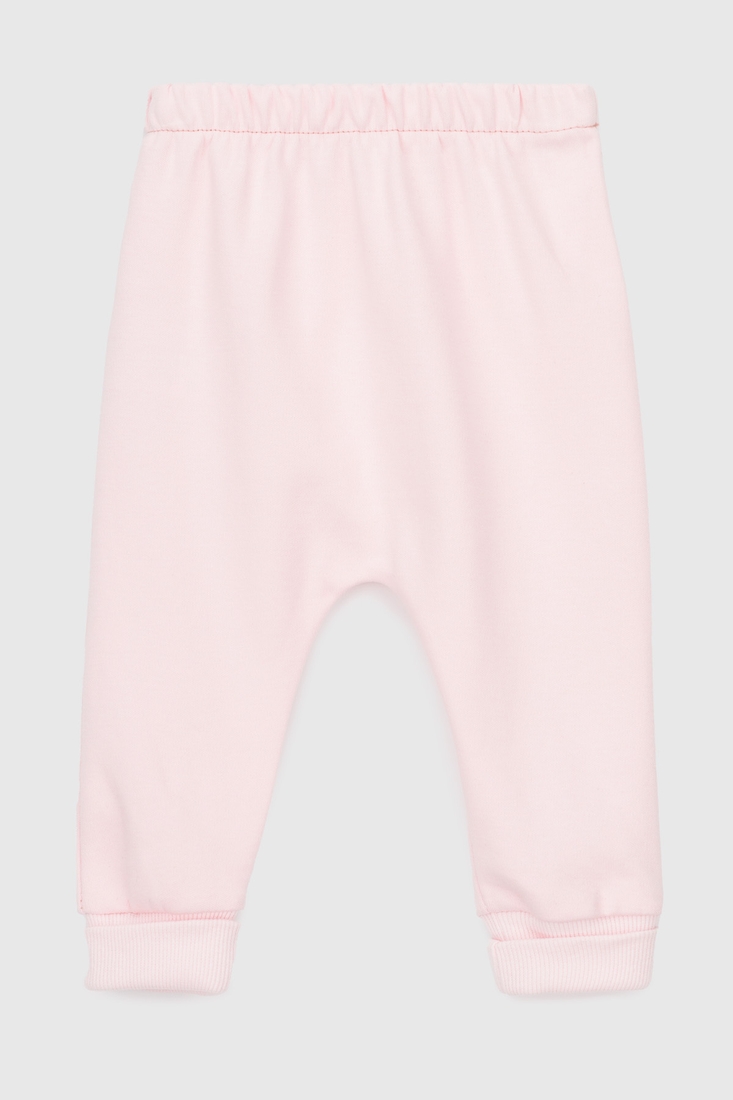 Фото Костюм (боді+кофта+штани) для дівчинки Mini Papi 0396 56 см Рожевий (2000990483423D)