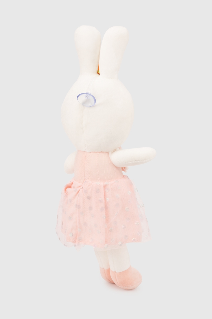 Фото М'яка іграшка Зайчик у сукні JINGRONGWANJU JR62176 Рожевий (2000990385956)