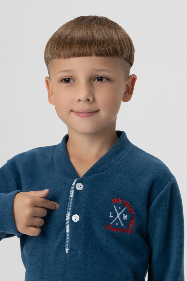 Фото Піжама для хлопчика Carmen 58512 14-15 років Синій (2000990043061A)