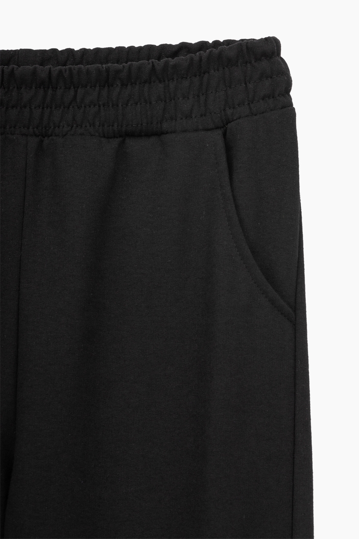 Фото Спортивні штани жіночі 24-1410 XL Чорний (2000989885504D)