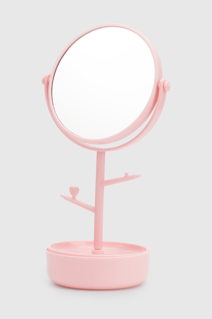 Фото Зеркало на ножке Y-002 Розовый (2000990666192A)