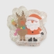 Фонарик светодиодный рождественский "Дед Мороз и олень" XD52672 Разноцветный (2000990241375)(NY) Фото 1 из 3
