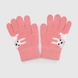 Перчатки для девочки 1525M 4-6 лет Розовый (2000990141897D) Фото 2 из 7