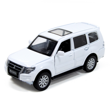 Фото Автомодель MITSUBISHI PAJERO 4WD TURBO TechnoDrive 250283 Білий (6900007318884)