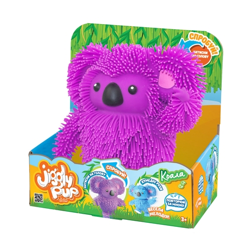 Фото Интерактивная игрушка JIGGLY PUP - зажигательная КОАЛА (фиолетовая) JP007-PU (6900006598393)